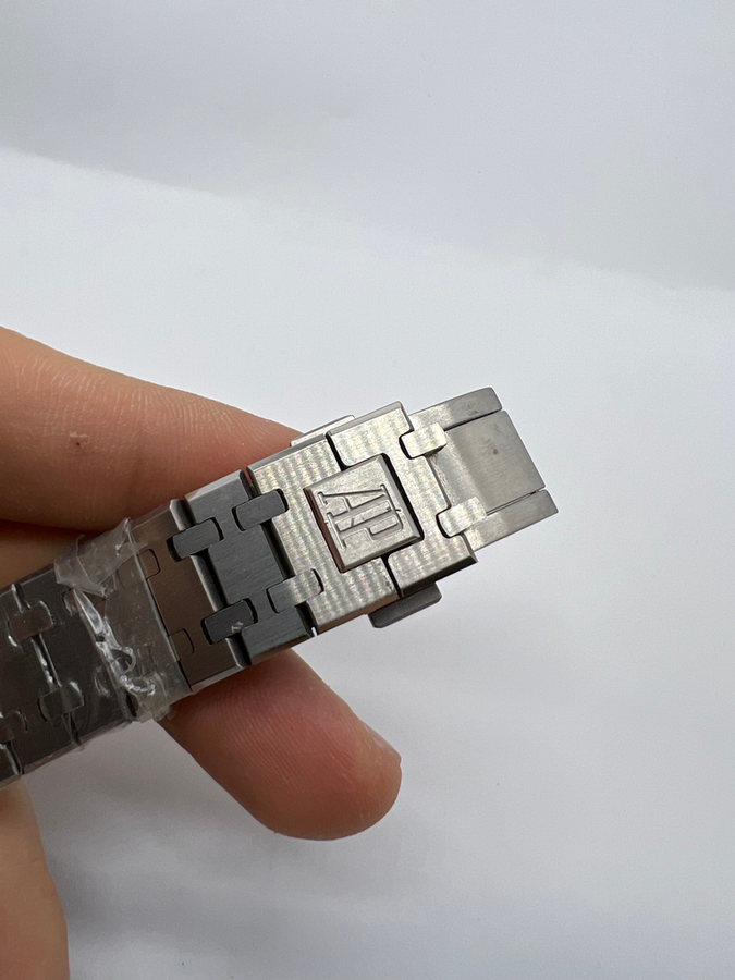 Audemars Piguet R.O. Aço Mostrador Preto Bezel Aço Pulseira Aço — vista 5