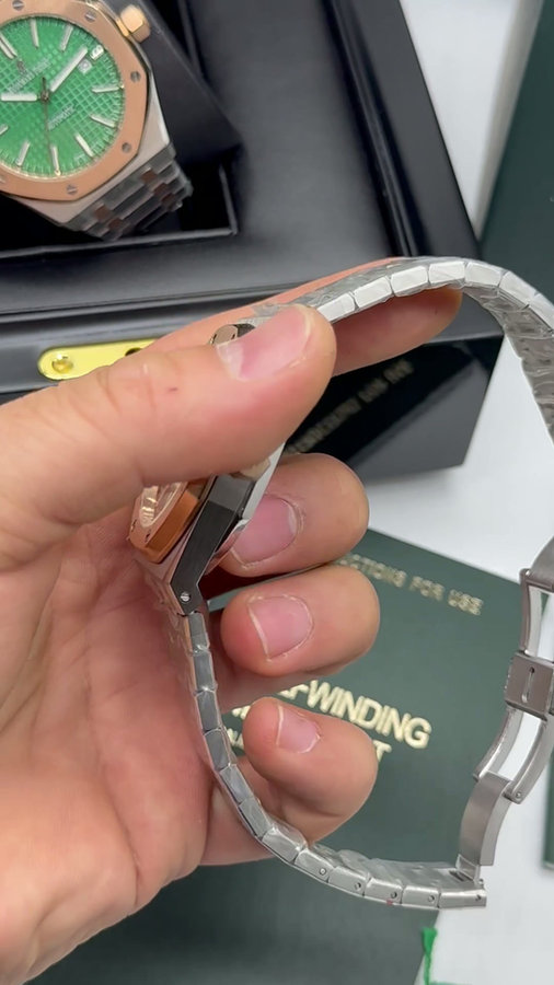 Audemars Piguet Royal Oak Aço/Rose — vista 5