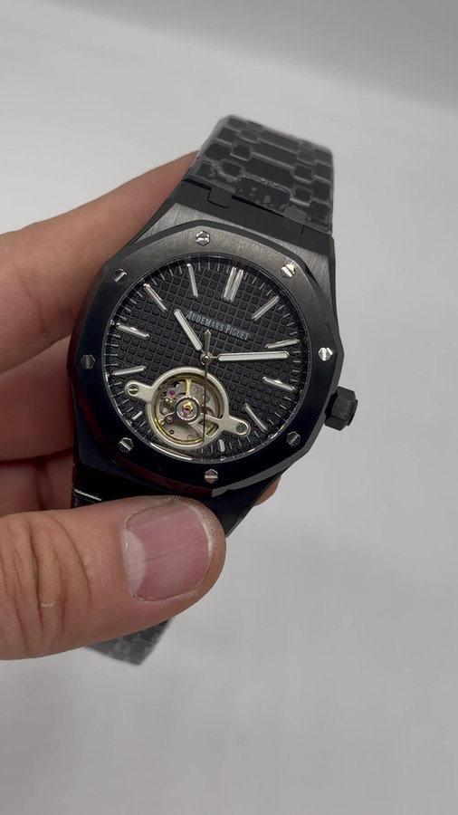 Audemars Piguet Royal Oak Turbilhão OxBlack, — vista 5