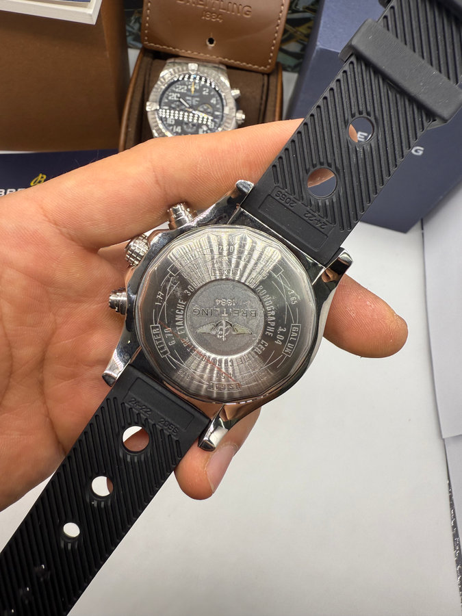 Breitling Super Avenger Aço — vista 4