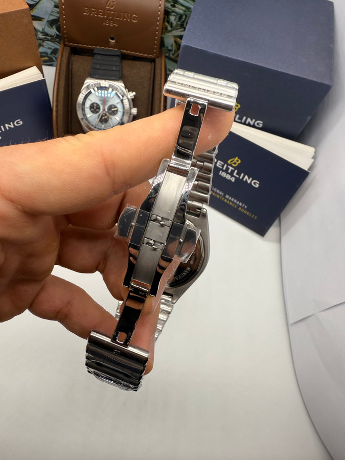 Breitling Super Chronomat Aço — vista 3