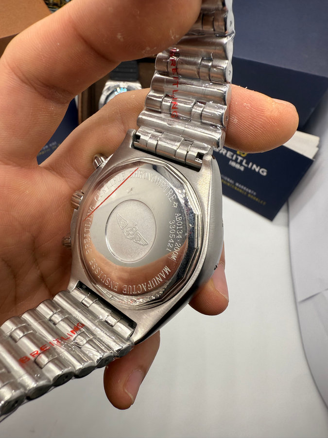 Breitling Super Chronomat Aço — vista 4