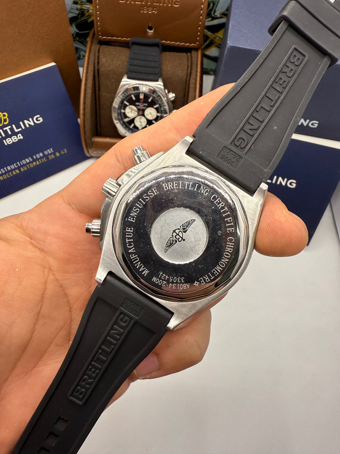 Breitling Super Chronomat Aço — vista 4