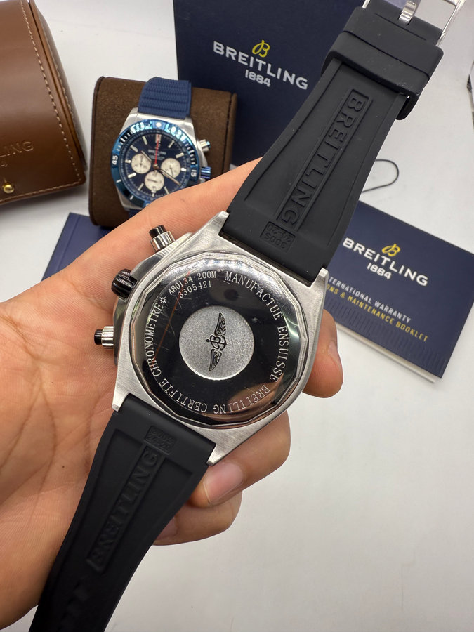 Breitling Super Chronomat Aço — vista 3