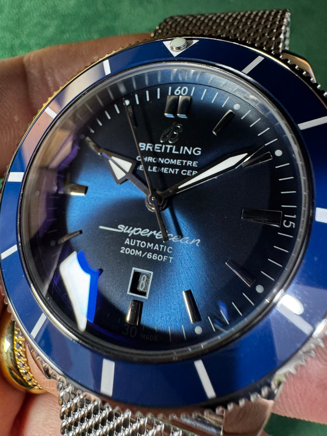 Breitling Superocean Aço — vista 2