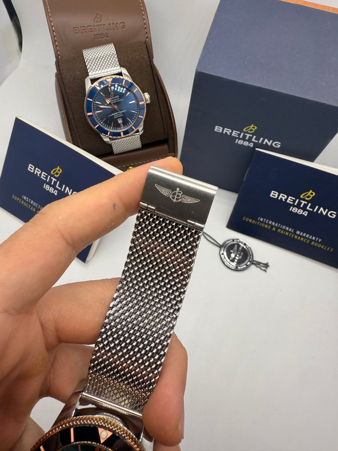 Breitling Superocean Aço — vista 3