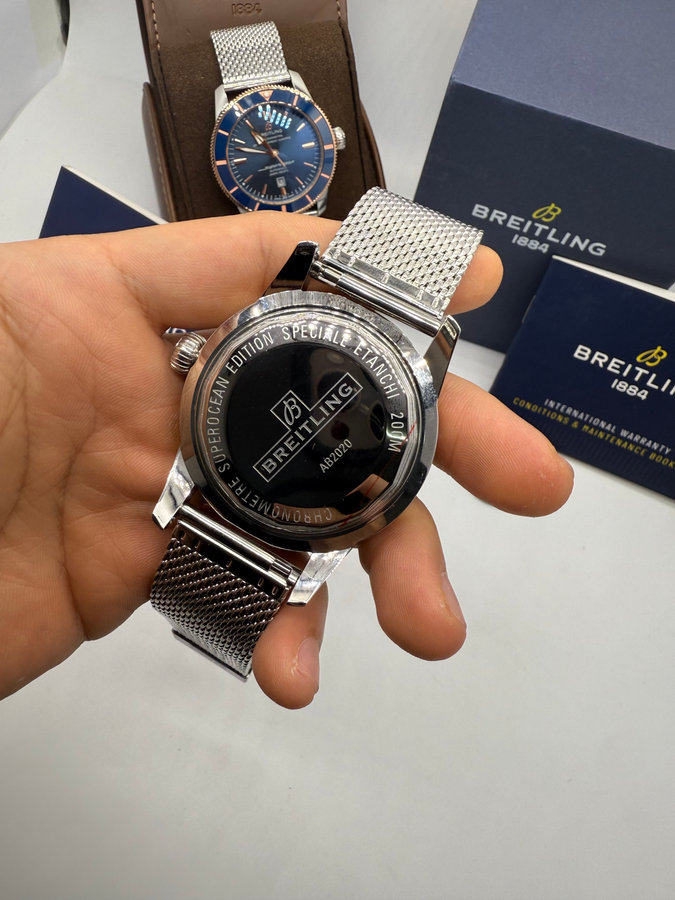 Breitling Superocean Aço — vista 4