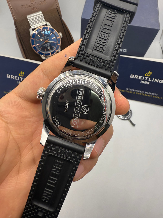 Breitling Superocean Aço — vista 4