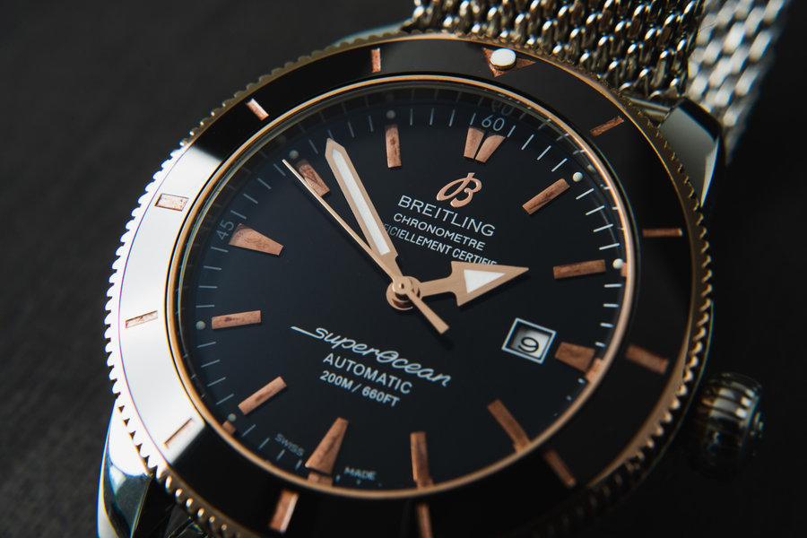 Breitling Superocean Aço — vista 4