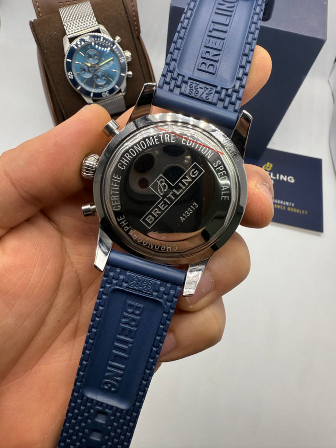 Breitling Superocean Crono Aço — vista 4