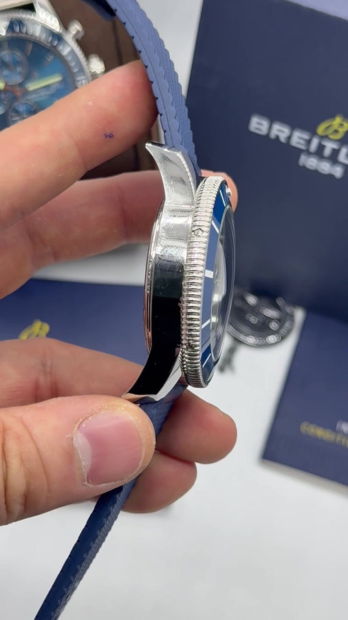 Breitling Superocean Crono Aço — vista 5