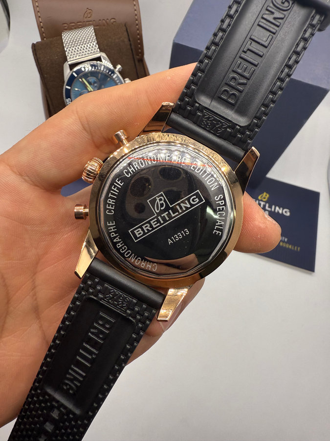 Breitling Superocean Crono Aço — vista 4