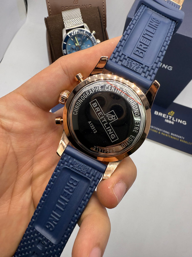 Breitling Superocean Crono Aço — vista 4