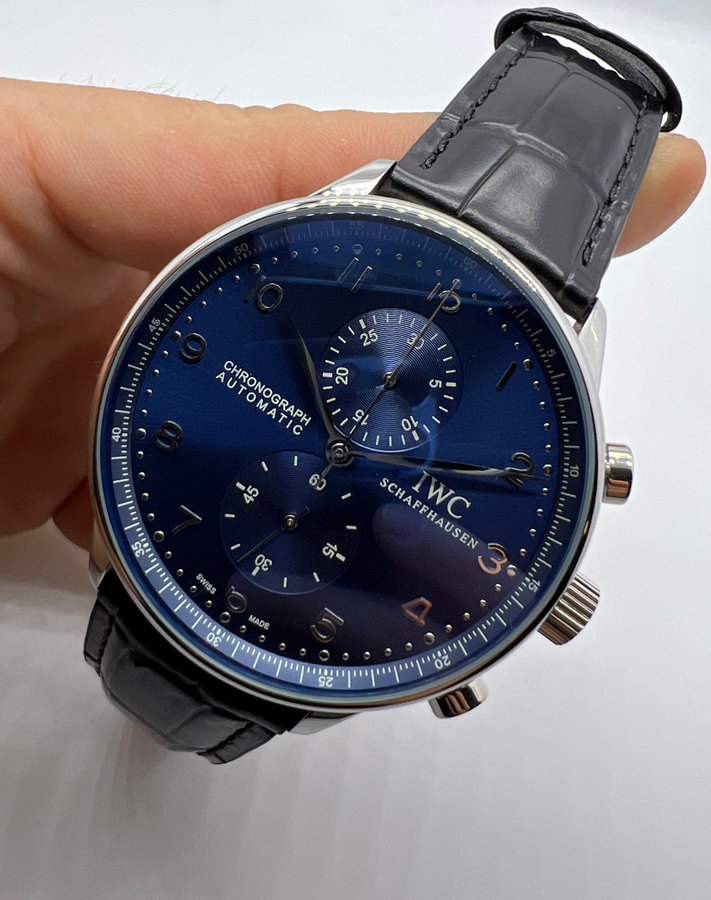 IWC PORTUGIESER CRONÓGRAFO - Aço — vista 2