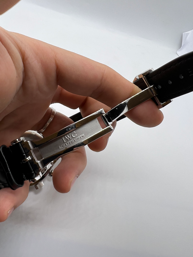 IWC PORTUGIESER CRONÓGRAFO - Aço — vista 4