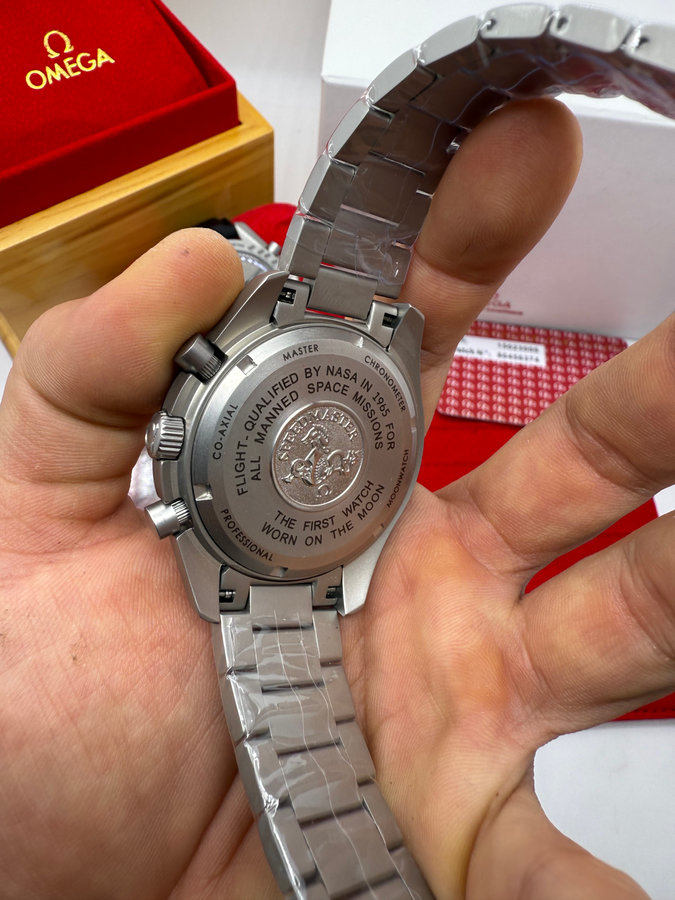 Omega Speedmaster Moonwhacth Aço Edição Especial — vista 3
