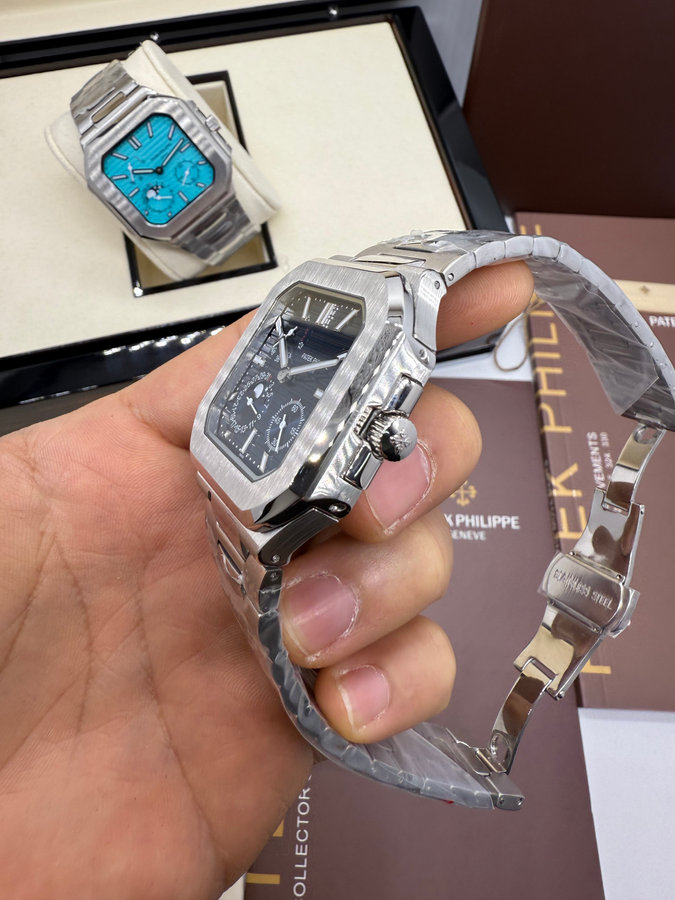 Patek Philippe Cubitus Aço, Fases da Lua — vista 2