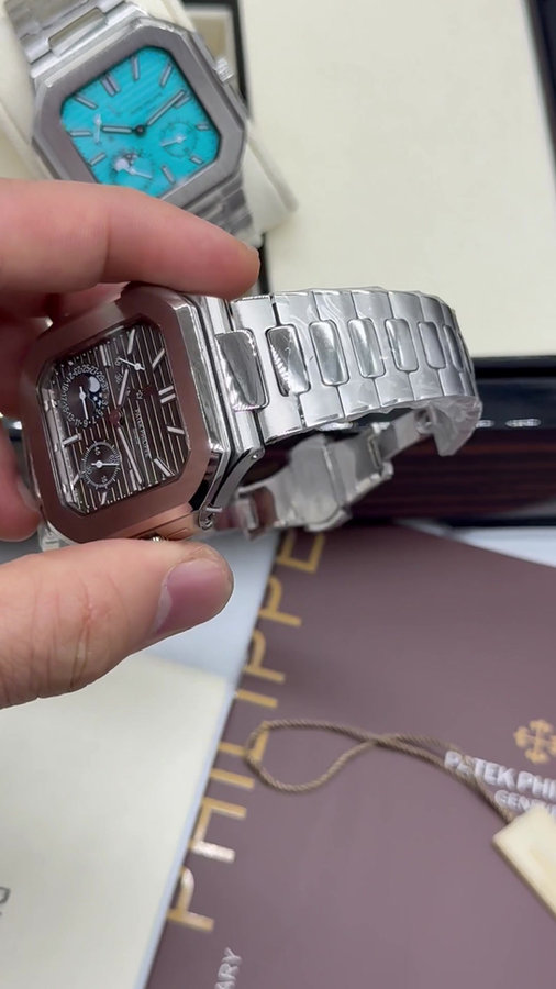 Patek Philippe Cubitus Aço, Fases da Lua — vista 5