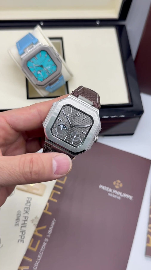 Patek Philippe Cubitus, Aço Fases da Lua — vista 5