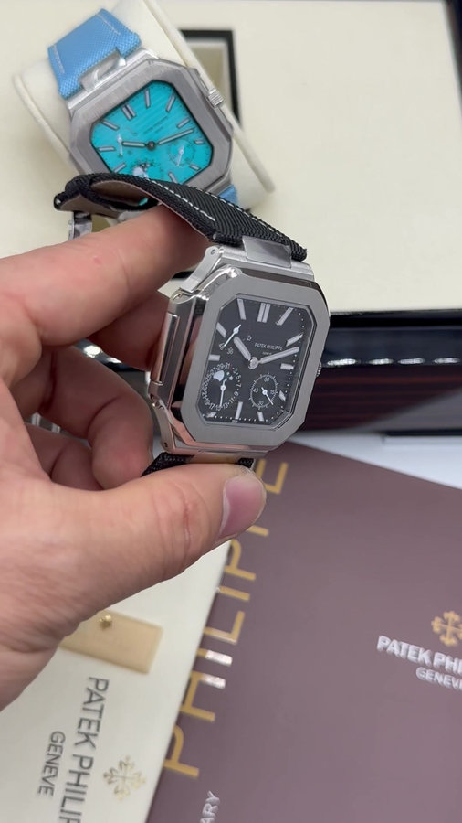 Patek Philippe Cubitus, Aço Fases da Lua — vista 5