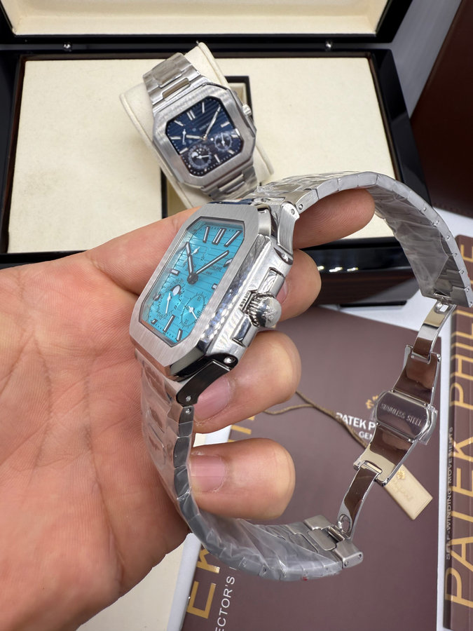 Patek Philippe Cubitus Aço, Fases da Lua — vista 2