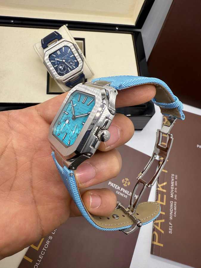 Patek Philippe Cubitus, Aço Fases da Lua — vista 2