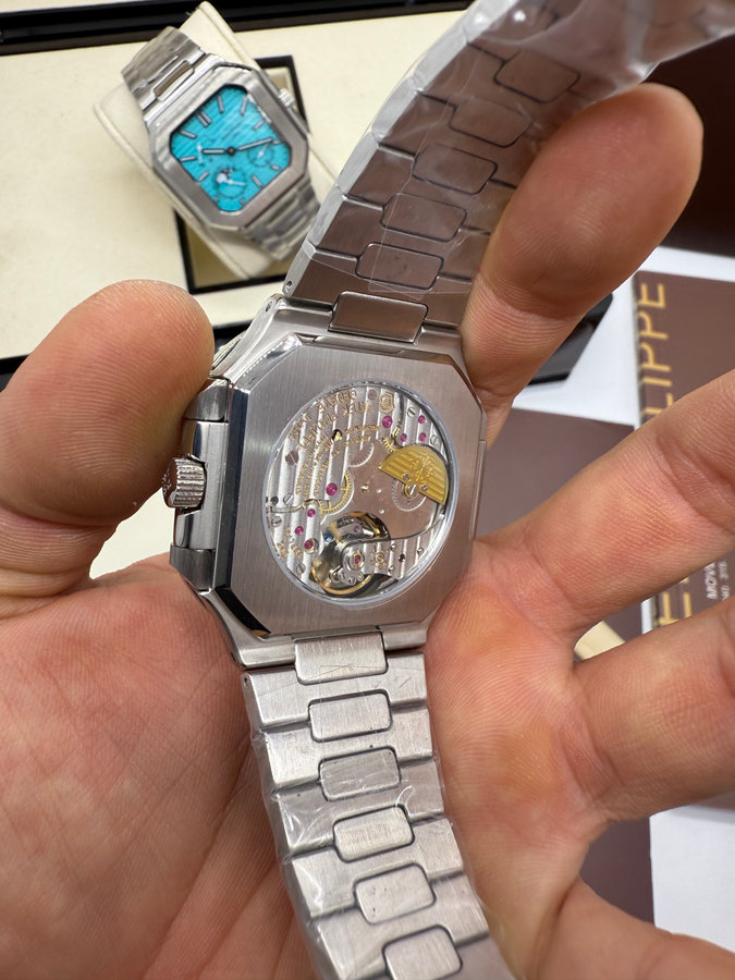 Patek Philippe Cubitus Aço, Fases da Lua — vista 4