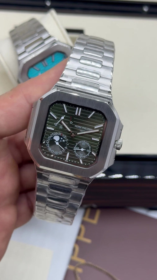 Patek Philippe Cubitus Aço, Fases da Lua — vista 5
