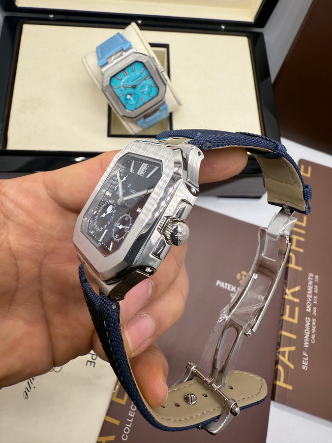 Patek Philippe Cubitus, Aço Fases da Lua — vista 2