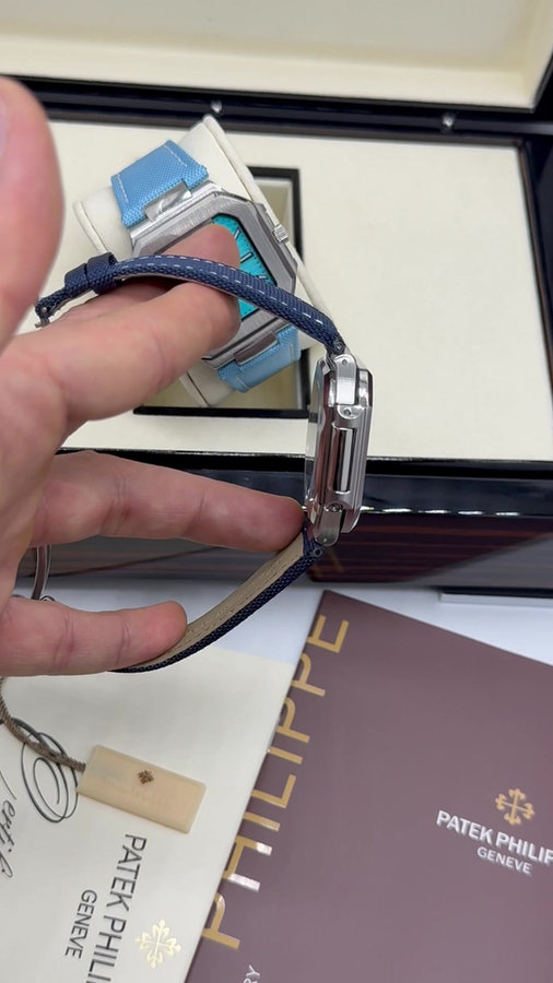Patek Philippe Cubitus, Aço Fases da Lua — vista 5