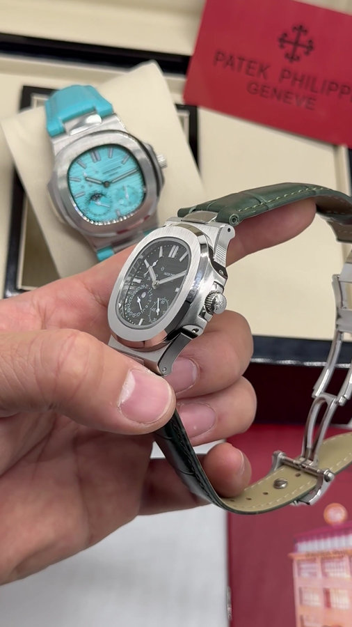 Patek Philippe Nautilus Fases da Lua — vista 5