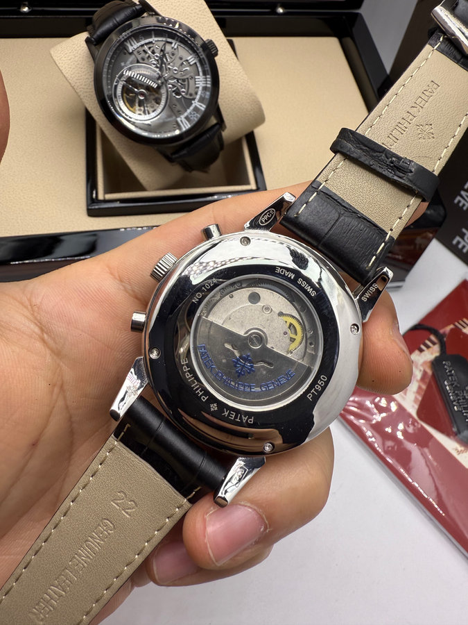 Patek Philippe Perpetual Calendar, Aço, — vista 4