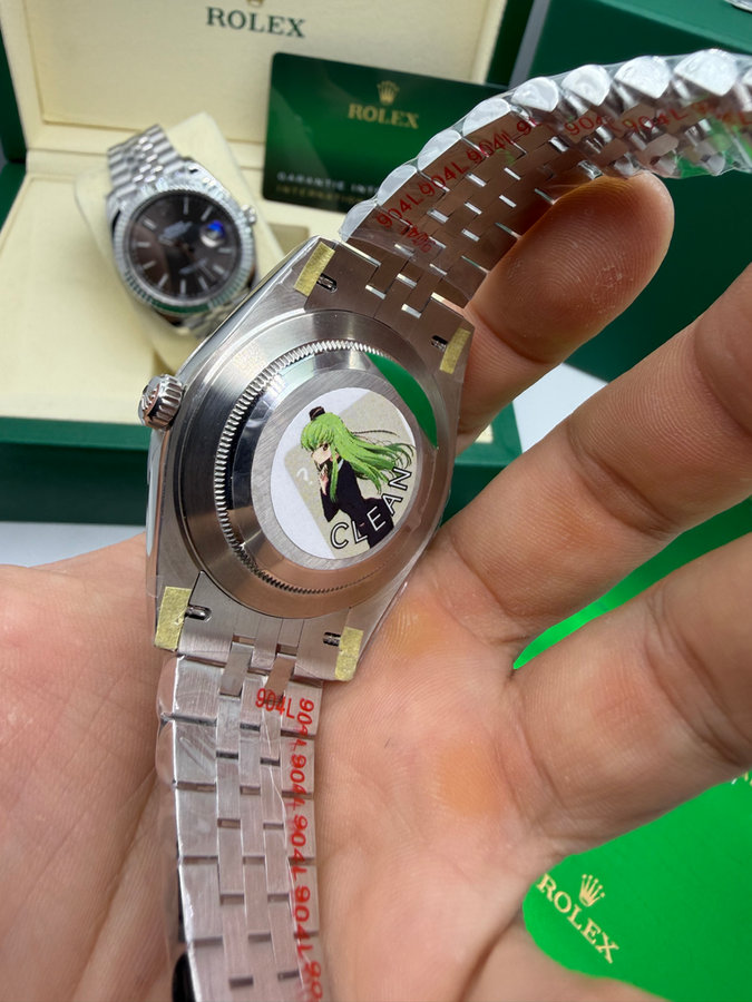 Rolex Datejust Aço — vista 5