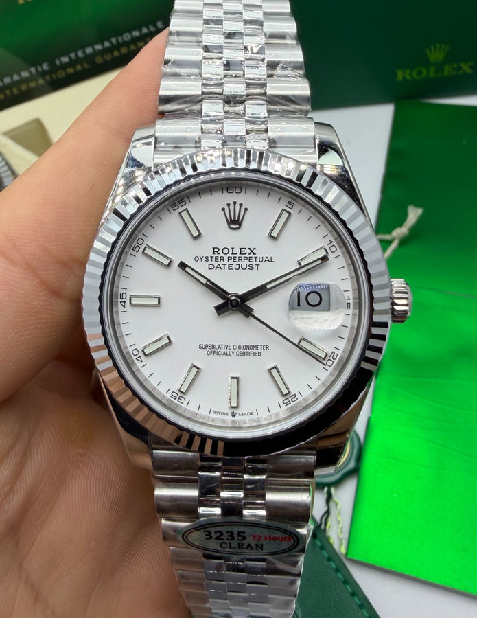 Rolex Datejust Aço — vista 2