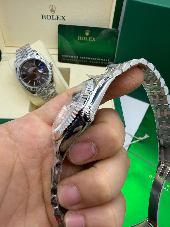 Rolex Datejust Aço — vista 3