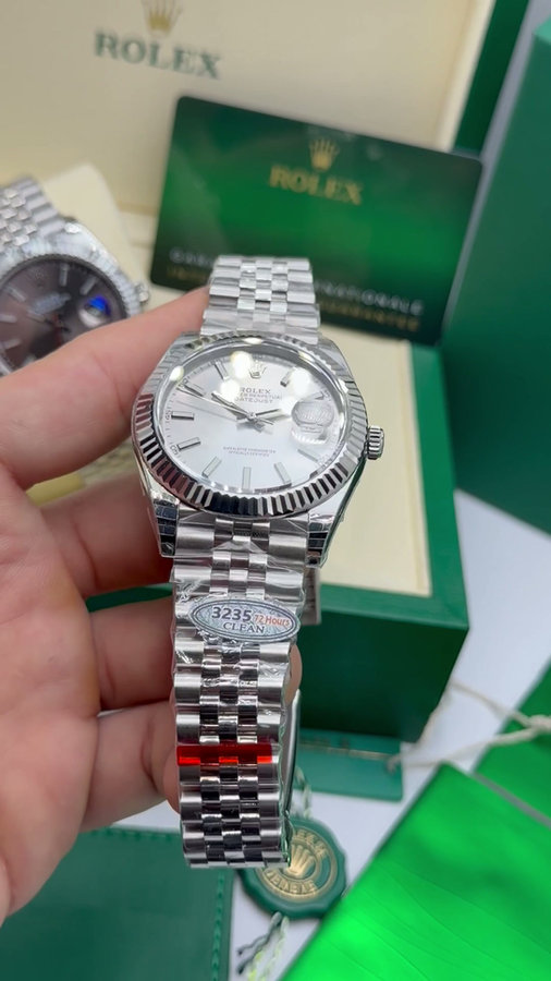 Rolex Datejust Aço — vista 6