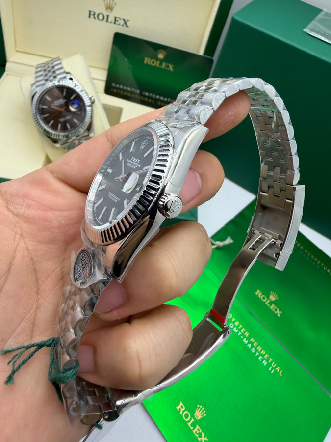 Rolex Datejust Aço — vista 3