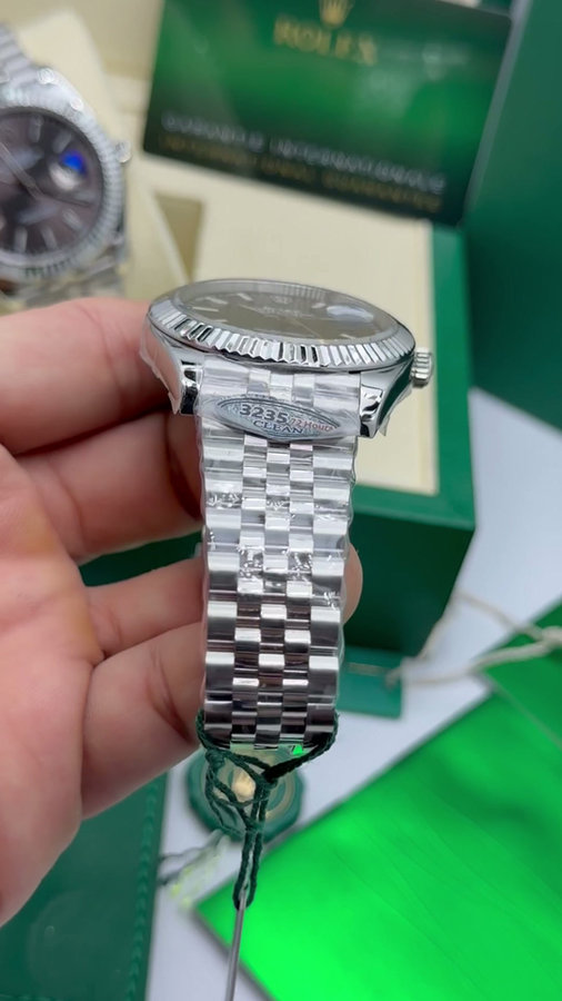 Rolex Datejust Aço — vista 6