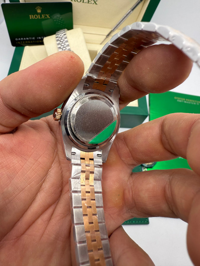Rolex Datejust Aço/Rose — vista 3
