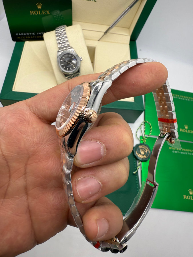 Rolex Datejust Aço/Rose — vista 4