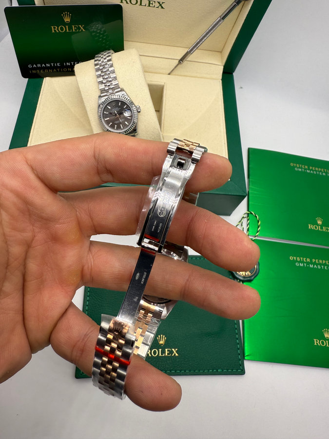 Rolex Datejust Aço/Rose — vista 5