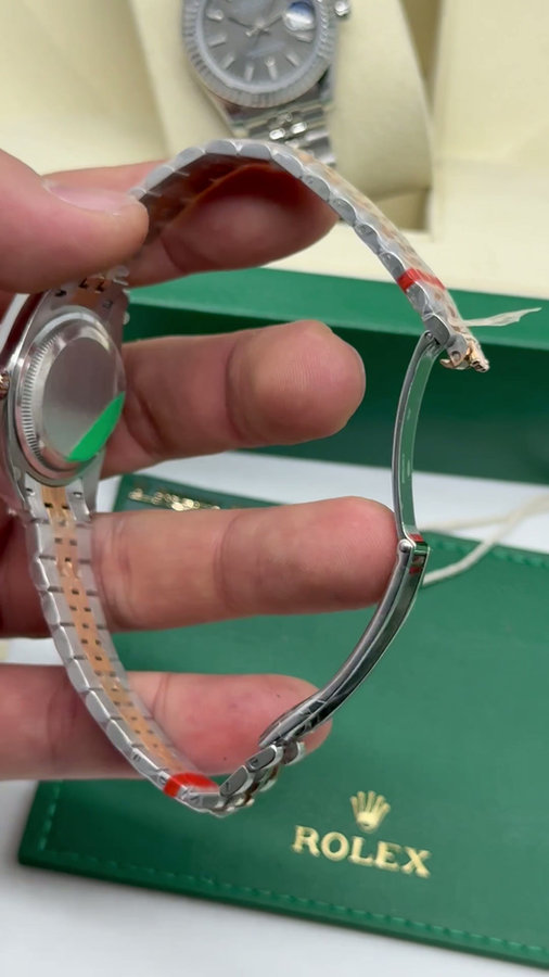 Rolex Datejust Aço/Rose — vista 6