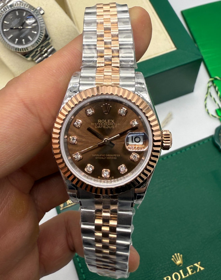 Rolex Datejust Aço/Rose — vista 2
