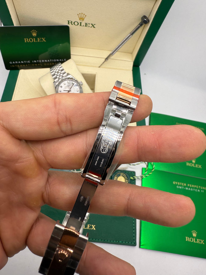 Rolex Datejust Aço/Rose — vista 4