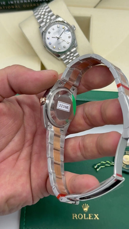 Rolex Datejust Aço/Rose — vista 6