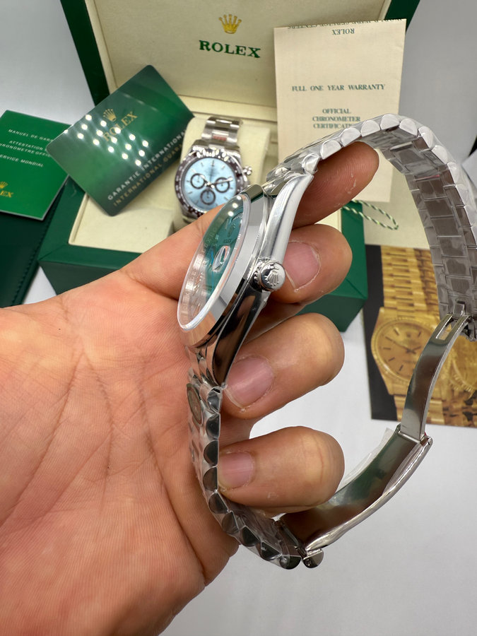 Rolex Day-Date Presidente Aço 904L - — vista 2