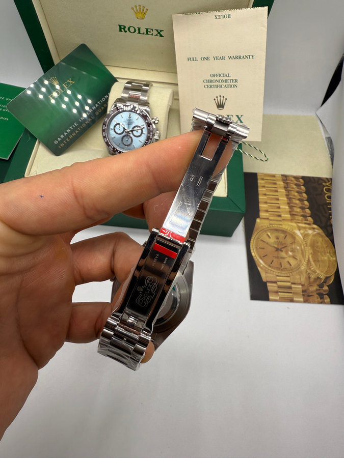 Rolex Day-Date Presidente Aço 904L - — vista 3