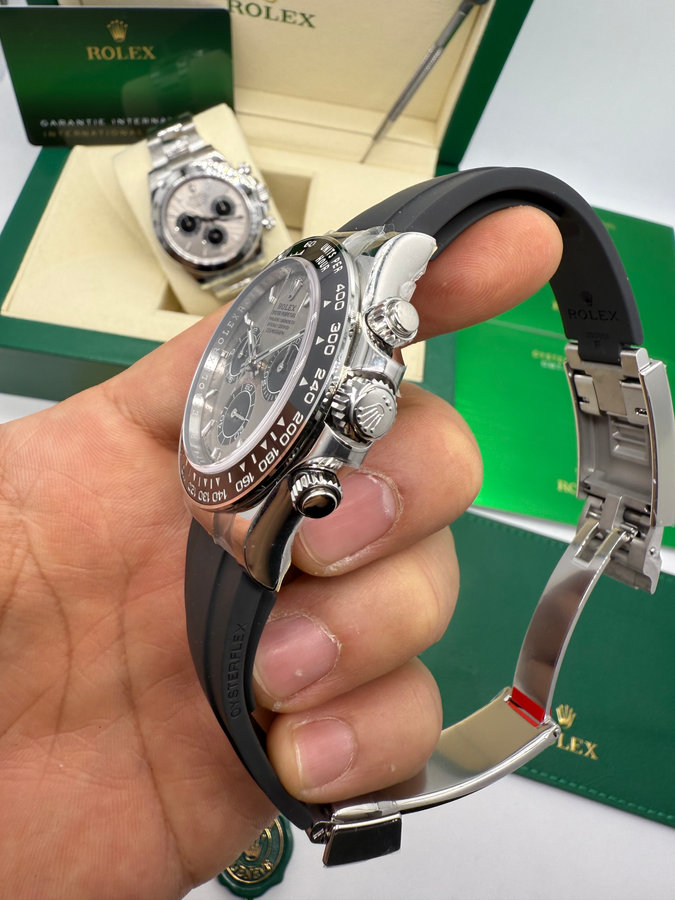 Rolex Daytona Aço — vista 3