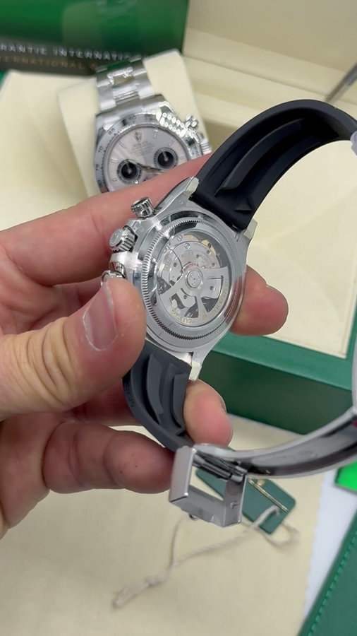 Rolex Daytona Aço — vista 6