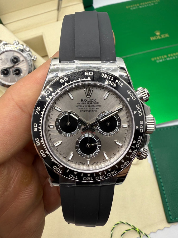 Rolex Daytona Aço — vista 2